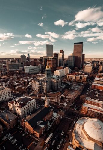 Denver Skyline Photo by Colin Lloyd